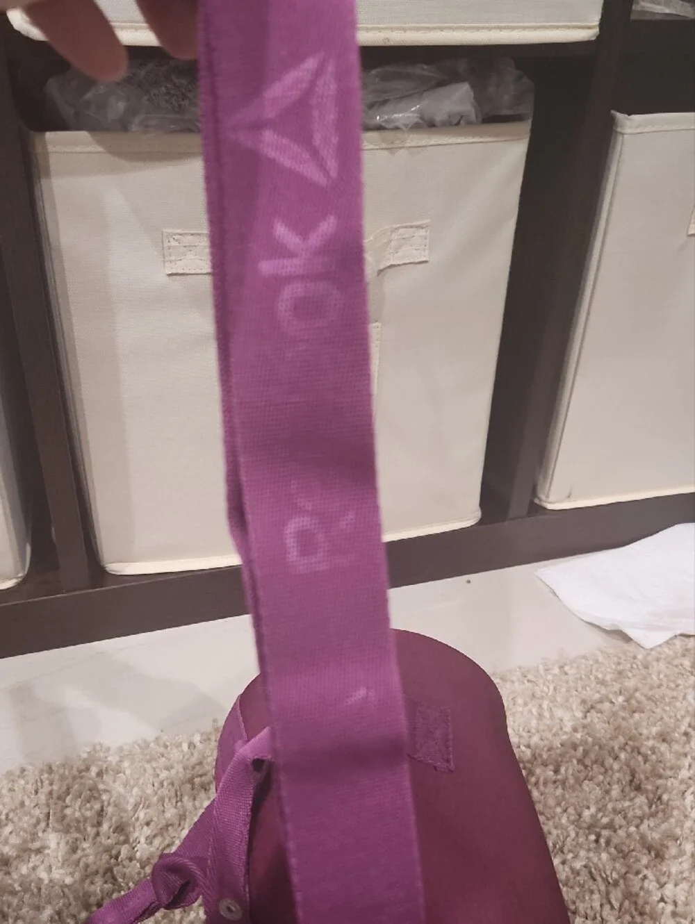 Reebok Maroon Barrel Duffel Bag